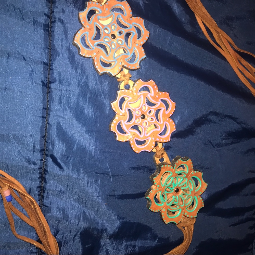 Chan Luu leather belt
